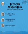 Tata Cara mendapatkan Sertifikat Badan Usaha 
